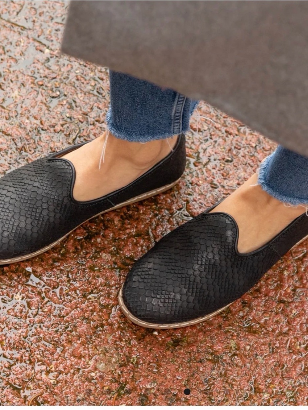 CHARIX Wild Black Slip On, Travel Comfort Loafer size Europe 39 - Picture 8 of 9